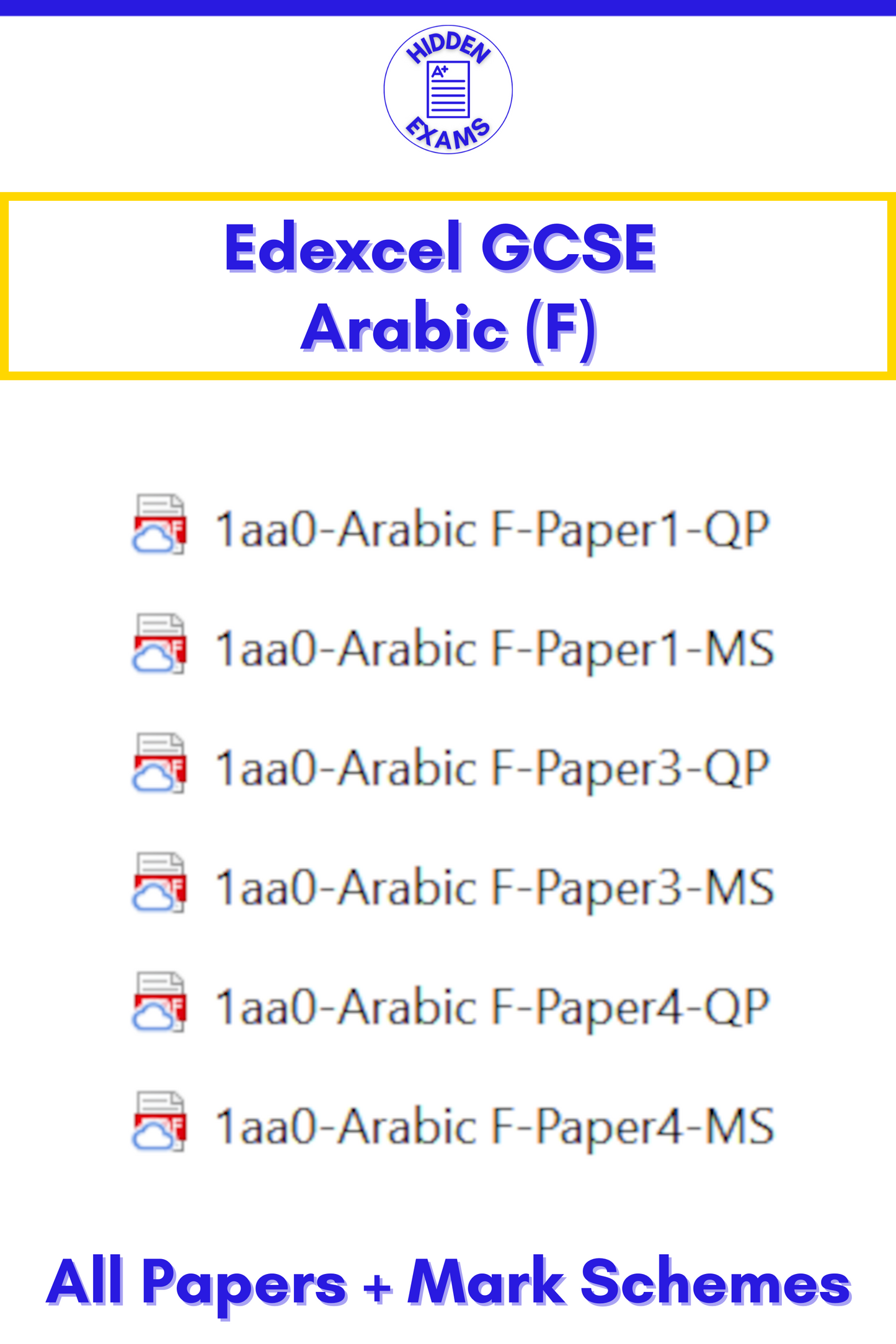 2024 Edexcel GCSE Papers & Mark Schemes (Set)