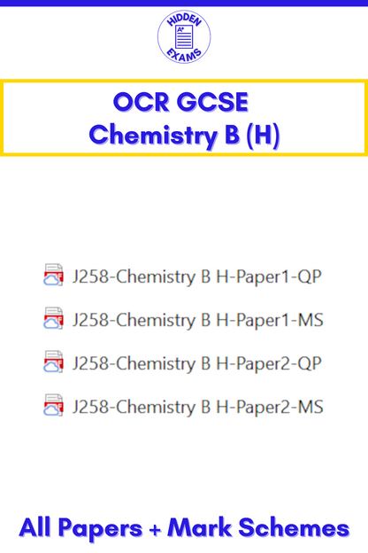 2024 OCR GCSE Papers & Mark Schemes (Set)