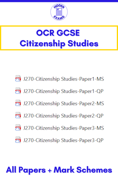 2024 OCR GCSE Papers & Mark Schemes (Set)