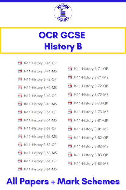 2024 OCR GCSE Papers & Mark Schemes (Set)