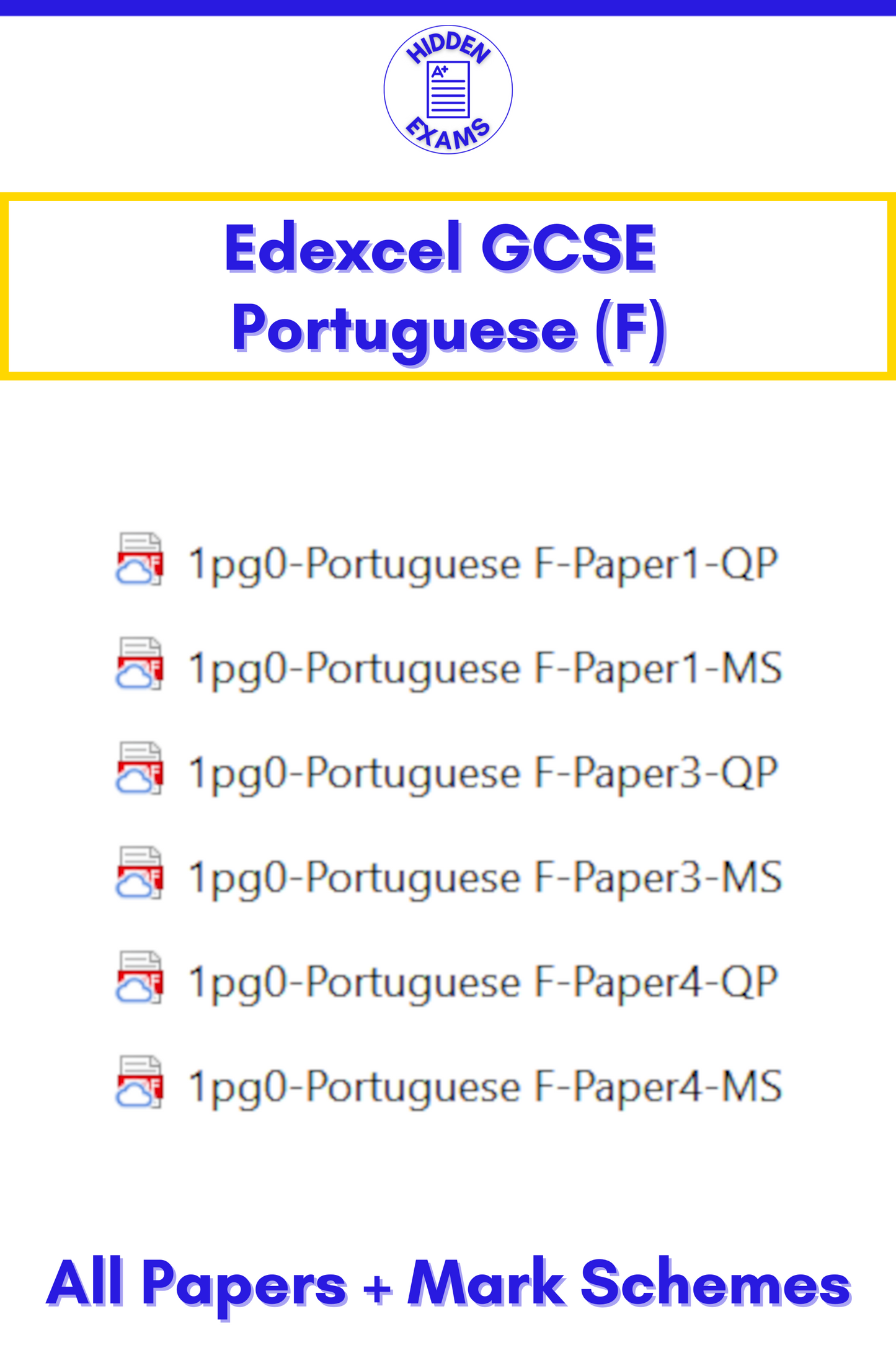 2024 Edexcel GCSE Papers & Mark Schemes (Set)