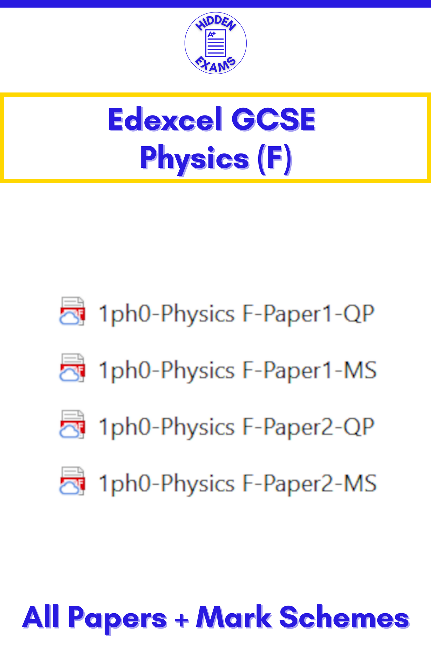 2024 Edexcel GCSE Papers & Mark Schemes (Set)