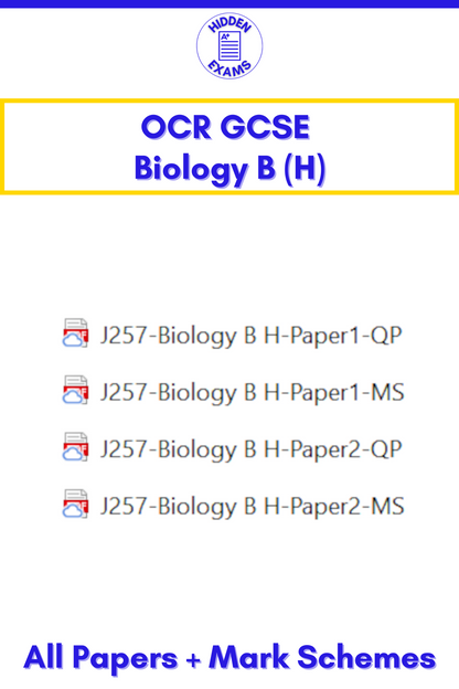 2024 OCR GCSE Papers & Mark Schemes (Set)