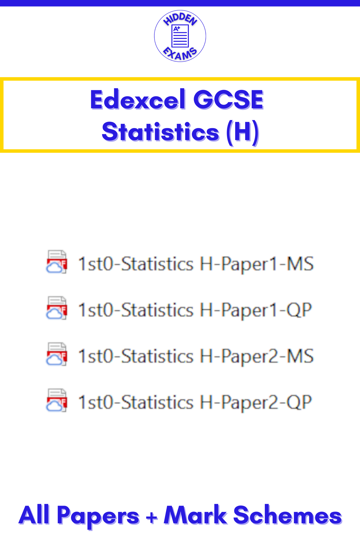 2024 Edexcel GCSE Papers & Mark Schemes (Set)