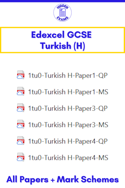 2024 Edexcel GCSE Papers & Mark Schemes (Set)