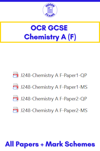 2024 OCR GCSE Papers & Mark Schemes (Set)