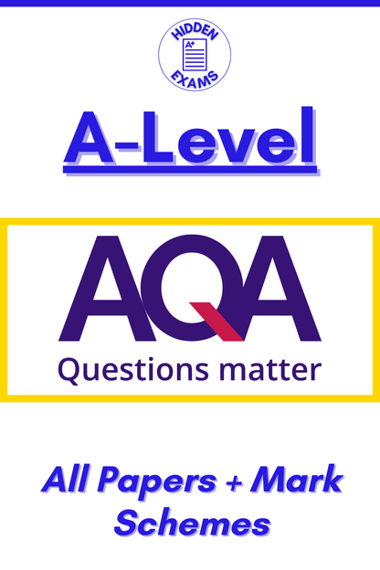 2024 AQA A-Level Papers & Mark Schemes