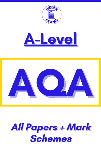 2024 AQA A-Level Papers & Mark Schemes (Set)