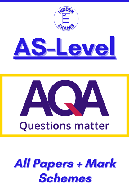 2024 AQA AS-Level Papers & Mark Schemes