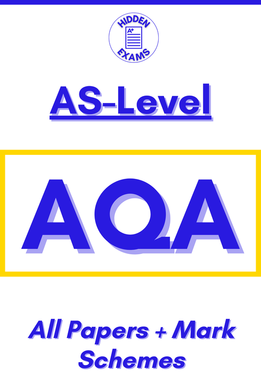 2024 AQA AS-Level Papers & Mark Schemes (Set)