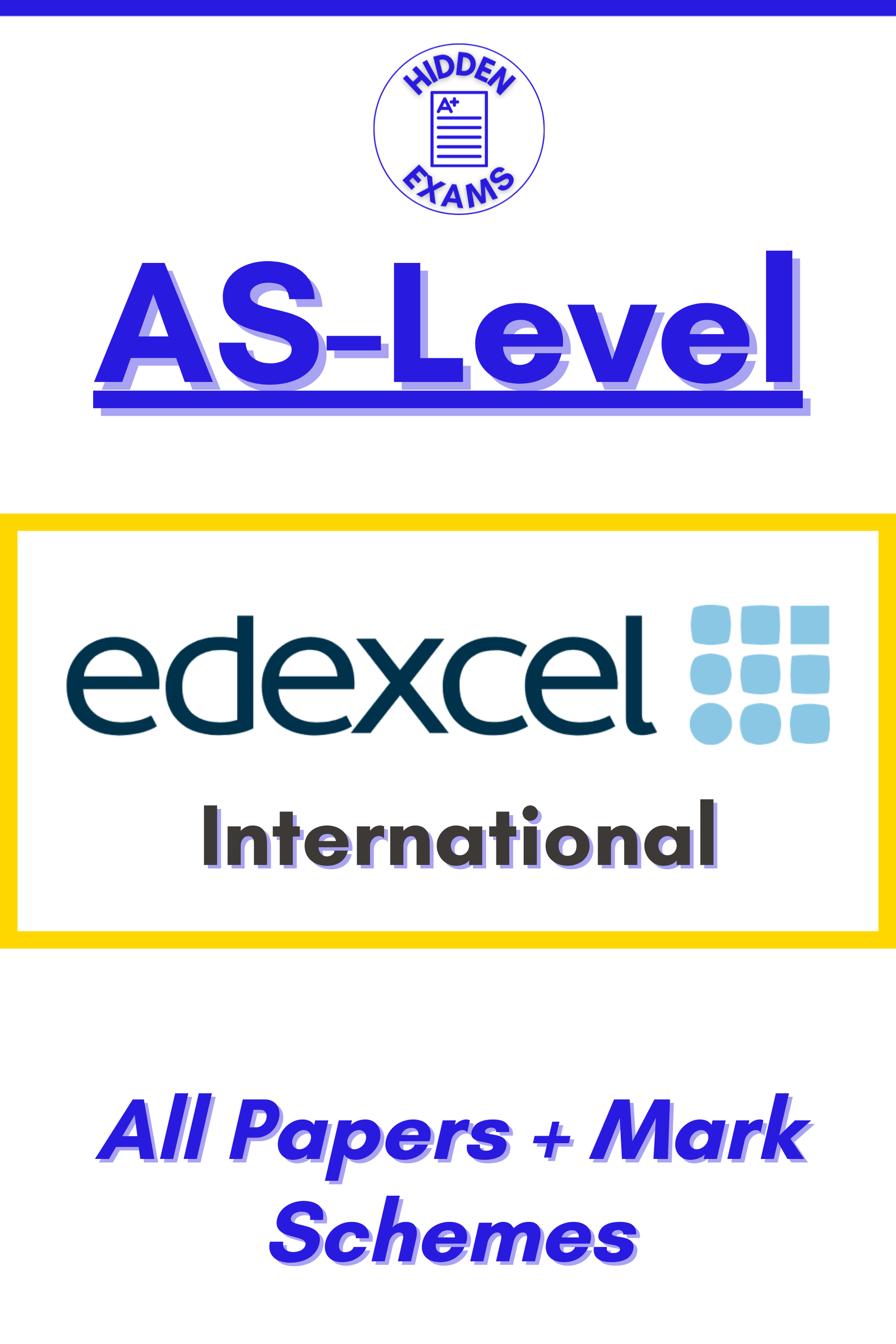 2024 Edexcel International AS-Level Papers & Mark Schemes