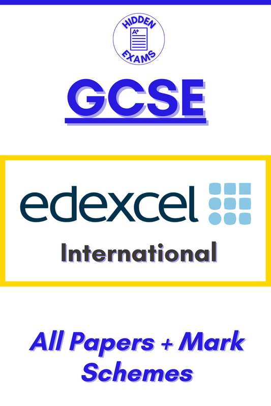 2024 Edexcel International GCSE Papers & Mark Schemes