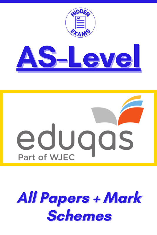 2024 Eduqas AS-Level Papers & Mark Schemes