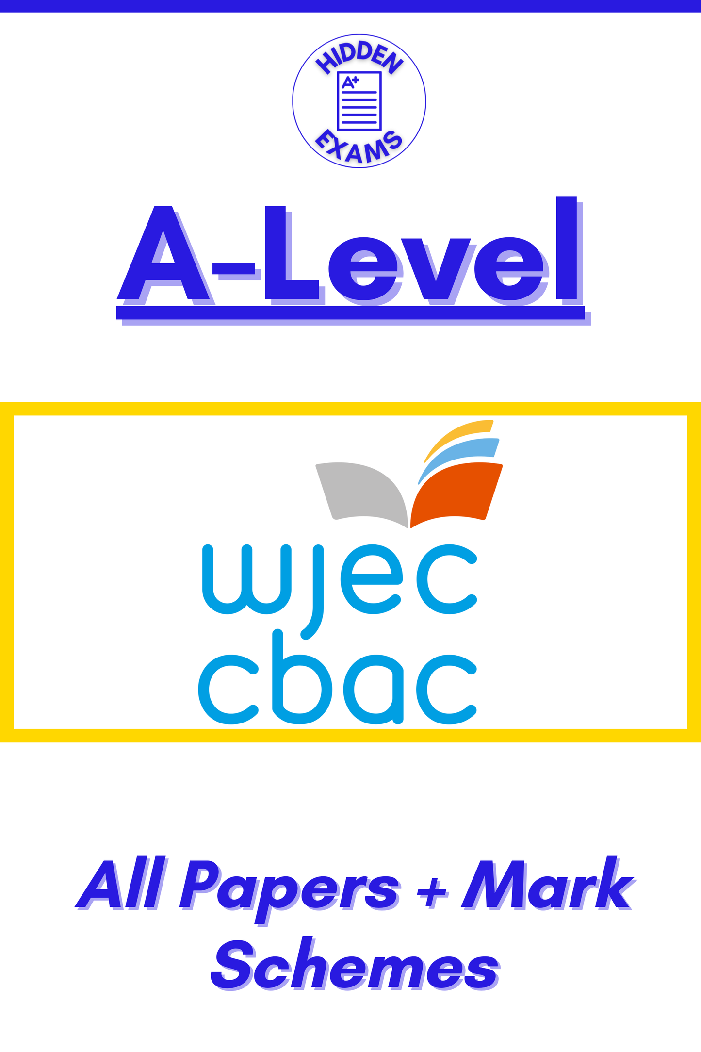 2024 WJEC A-Level Papers & Mark Schemes