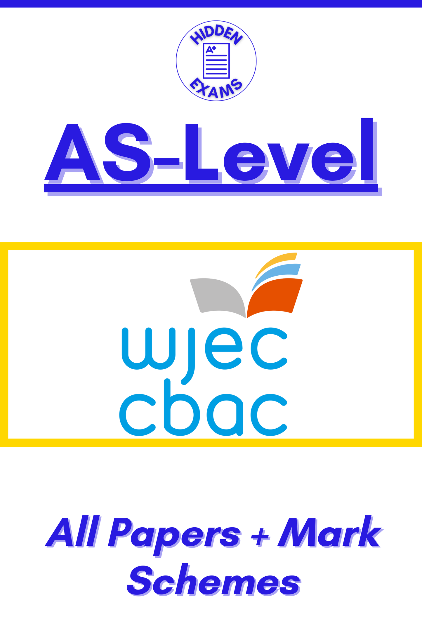 2024 WJEC AS-Level Papers & Mark Schemes